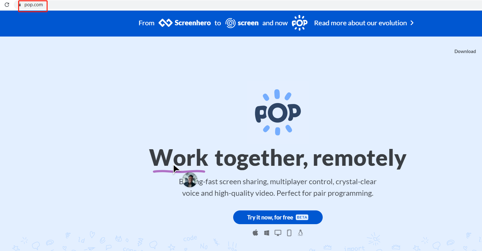 终端收购域名Pop.com实现品牌升级
