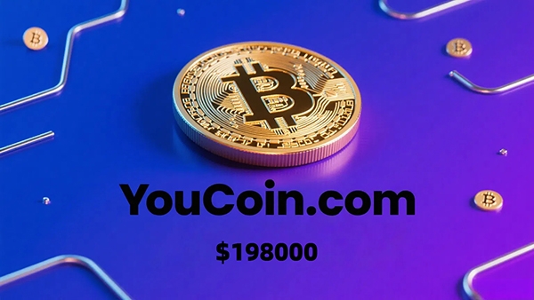 热门加密域名YouCoin.com以19.8万美元成交，Coin类域名持续走热
