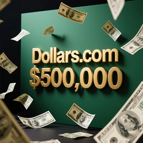 Dollars.com 以 50 万美元成交，拼写变体 Dolars.com 同步售出