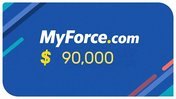 MyForce.com 以 90,000 美元成交，买家延续高端组合布局