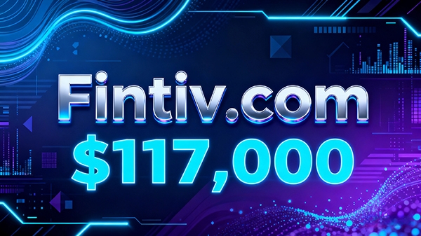 Fintiv.com 一年内从 857 美元涨至 11.7 万美元售出