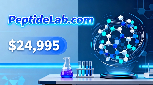PeptideLab.com 以 24,995 美元成交