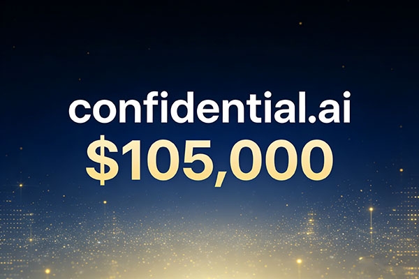 confidential.ai 以$105,000成交，隐私AI赛道域名价值凸显