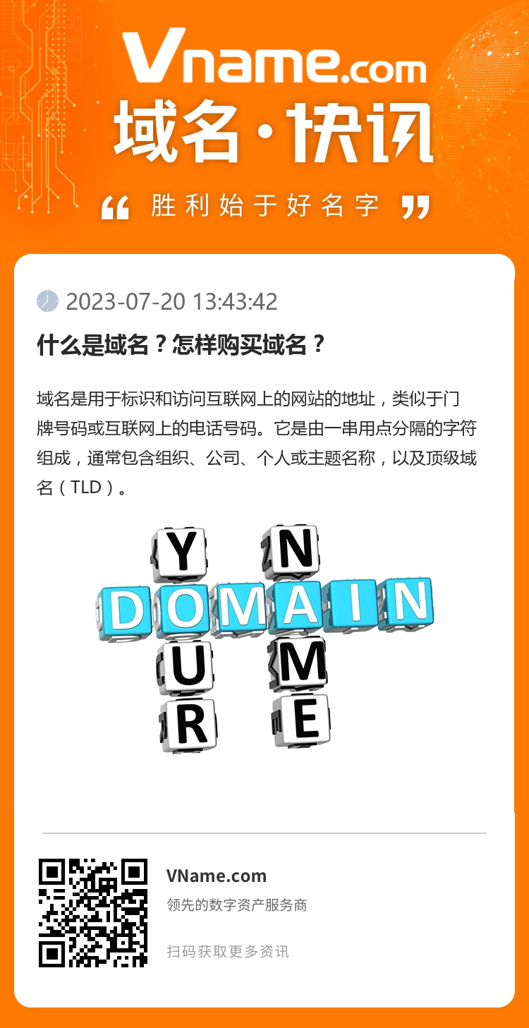 什么是域名？怎样购买域名？