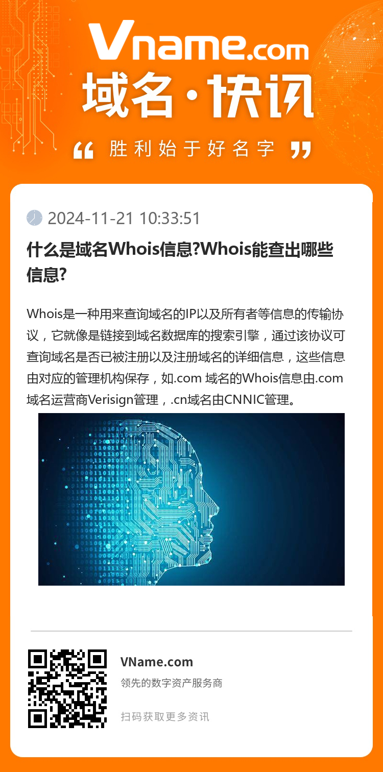 什么是域名Whois信息?Whois能查出哪些信息?
