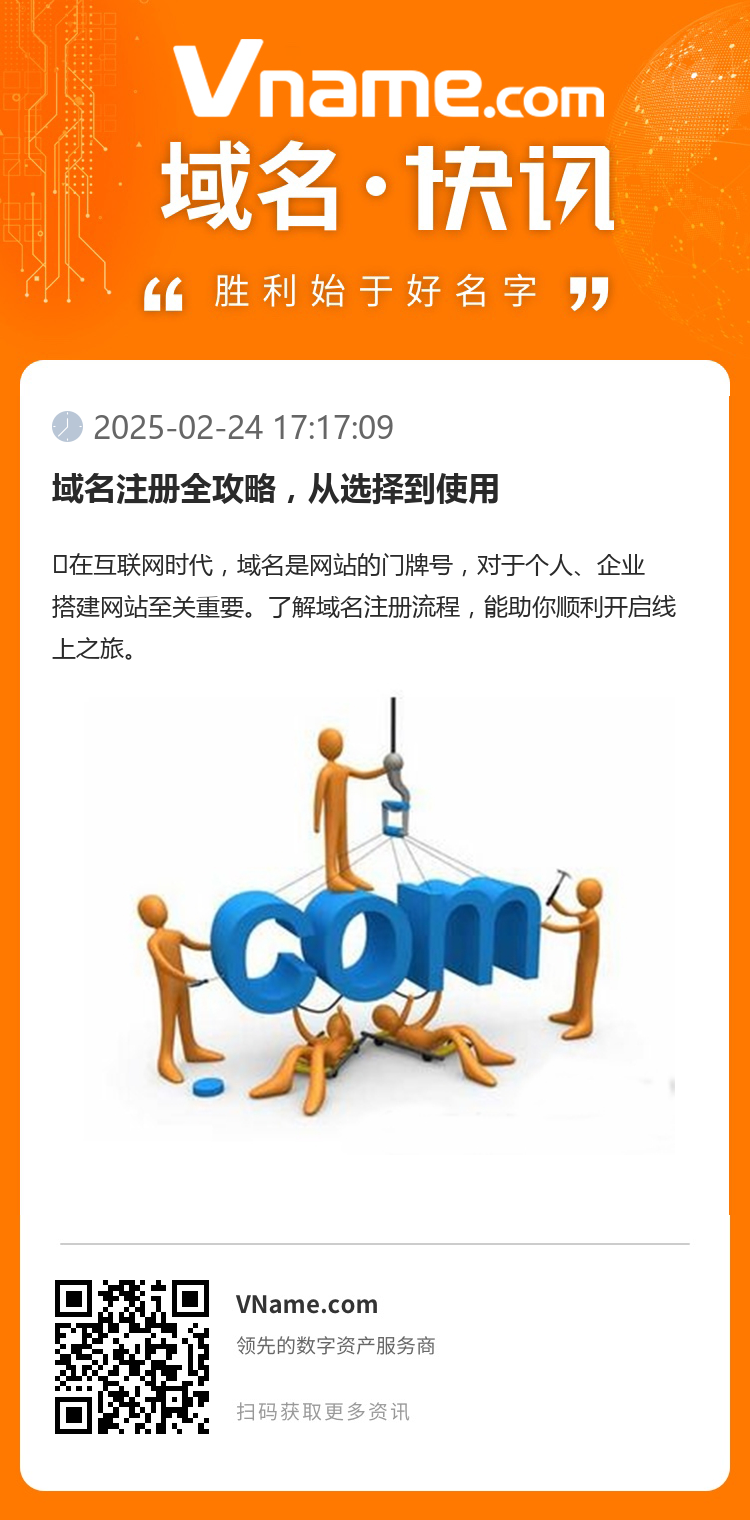 域名注册全攻略，从选择到使用